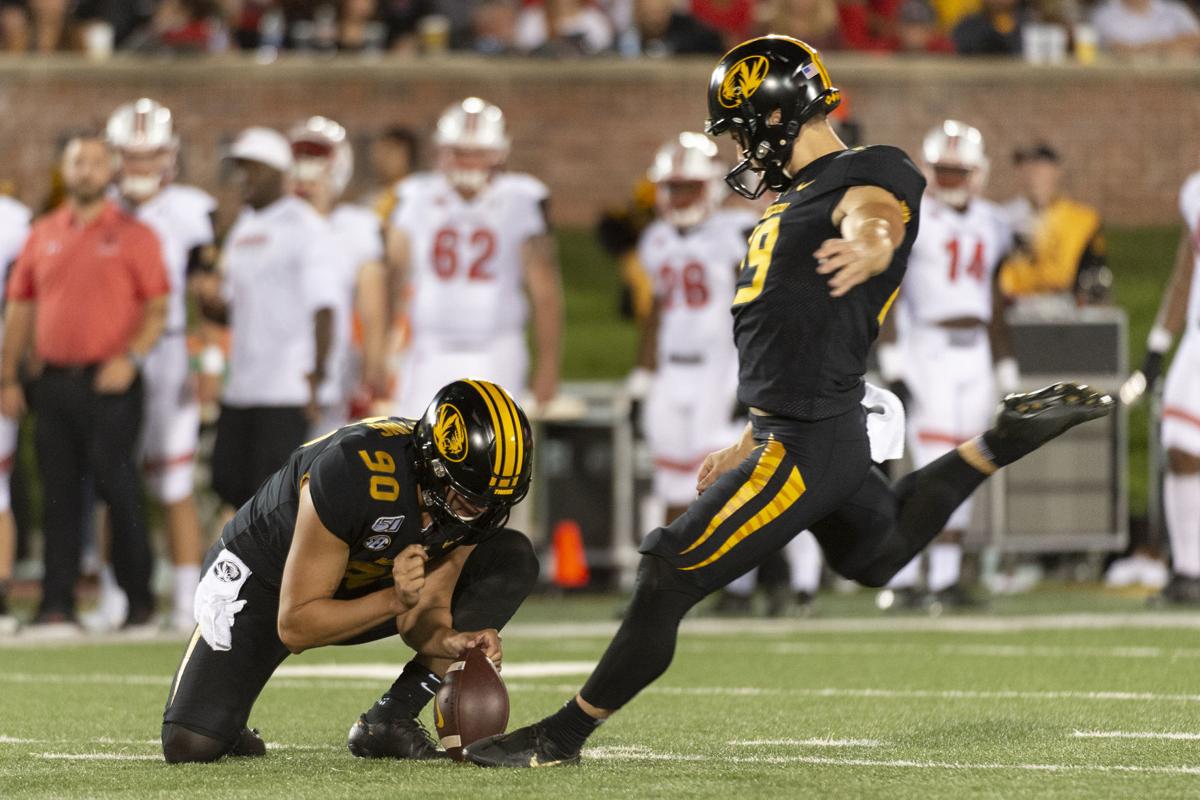 Mizzou kicker McCann thrives with double duty Mizzou Sports News
