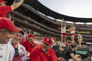 Cardinals take on Rockies at Busch Stadium