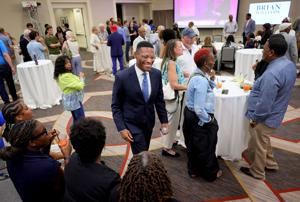 Election night watch party for Brian Williams in St. Louis County Executive Democratic primary