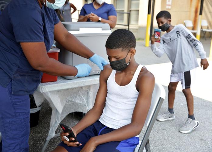 Vaccine clinic in Jennings