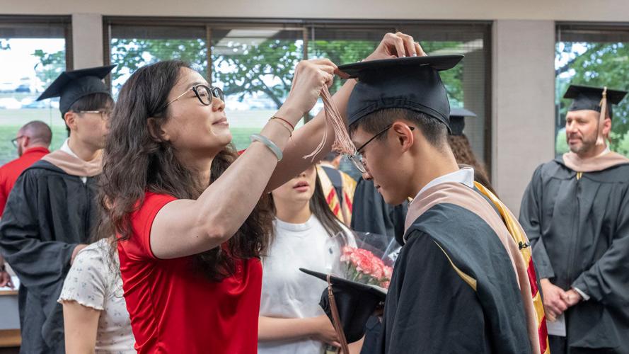 New UMSL graduates celebrate finishing their college journey during commencement