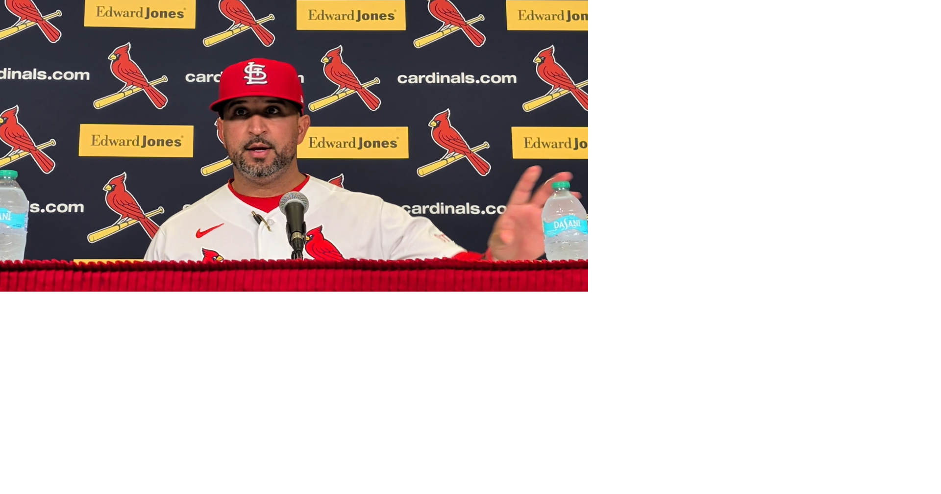 'I'll take the one-run games' as long as Cardinals win, Oli Marmol says after victory