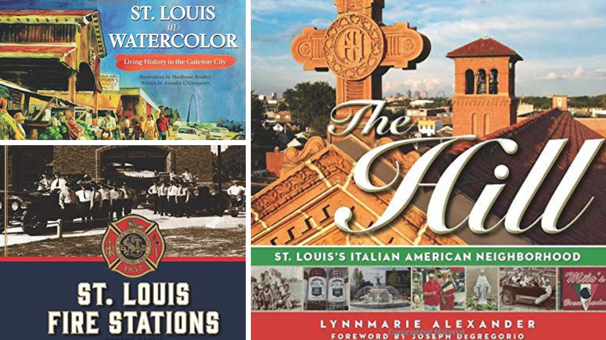 Glossy books explore the Hill, fire stations and watercolor art of St. Louis