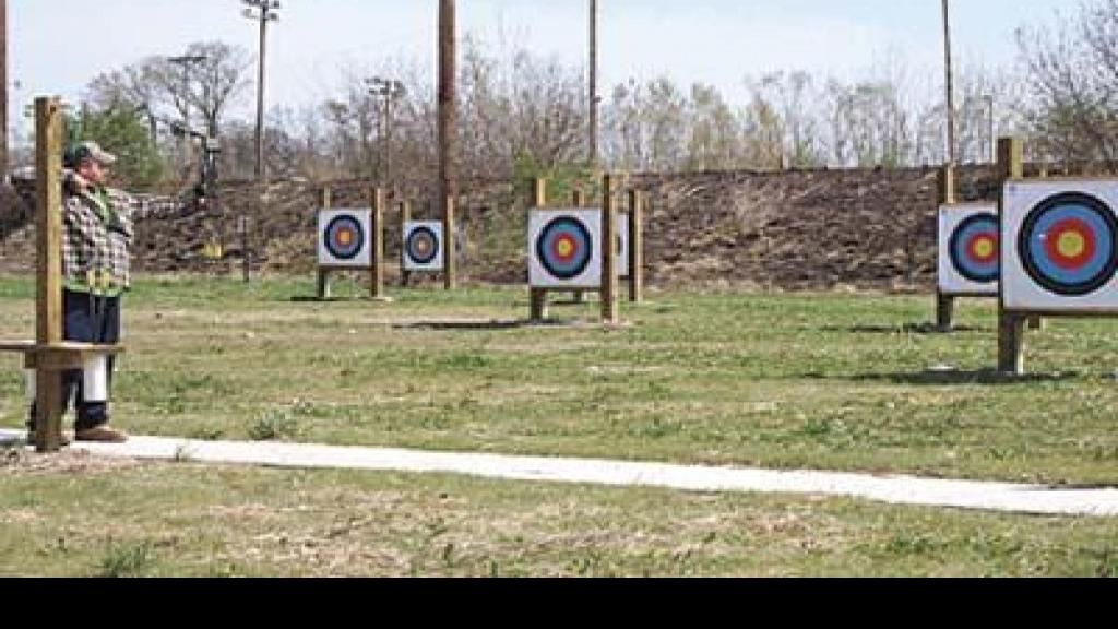 Archery range hitting recreational target Suburban Journals of