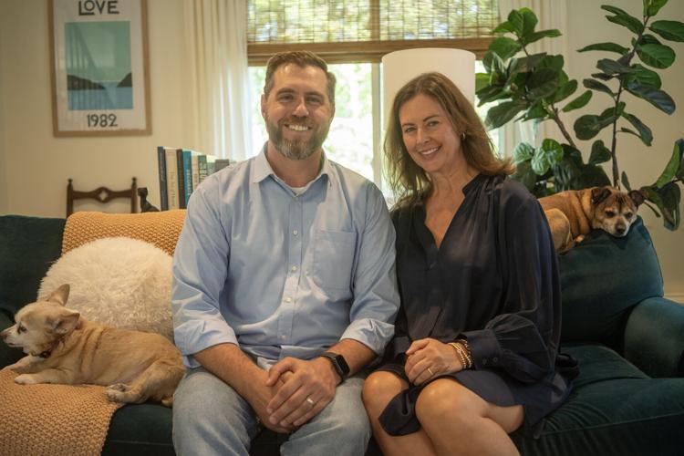 At Home with Rochelle McAvin and Josh Pennington in Webster Groves