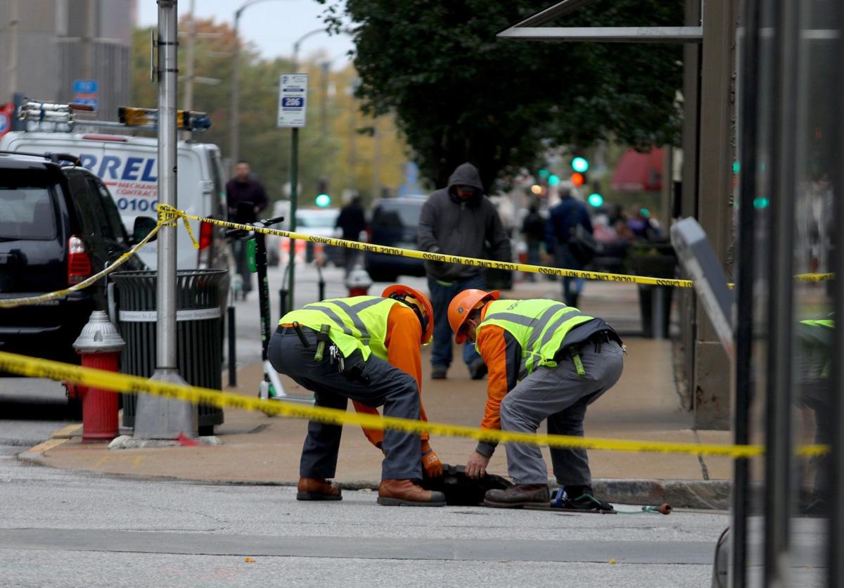 Gas leak forces evacuations downtown
