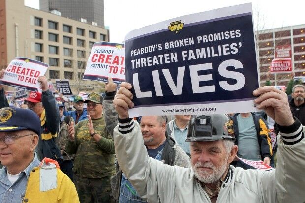 Ten UMWA members arrested during protest