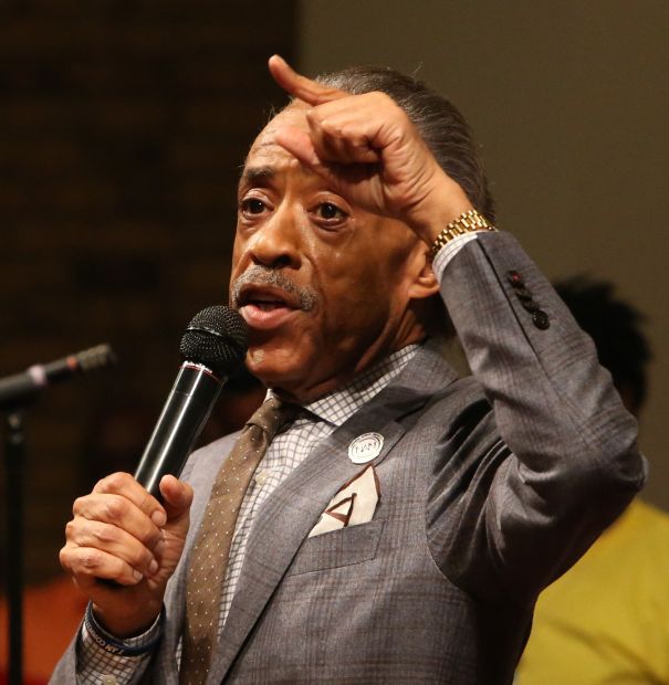 Rev. Al Sharpton at Greater St. Mark Church