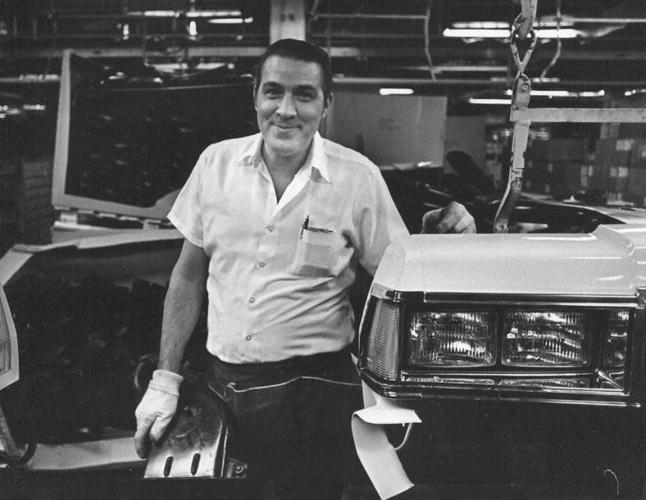 General Motors Corp. assembly line, 1977