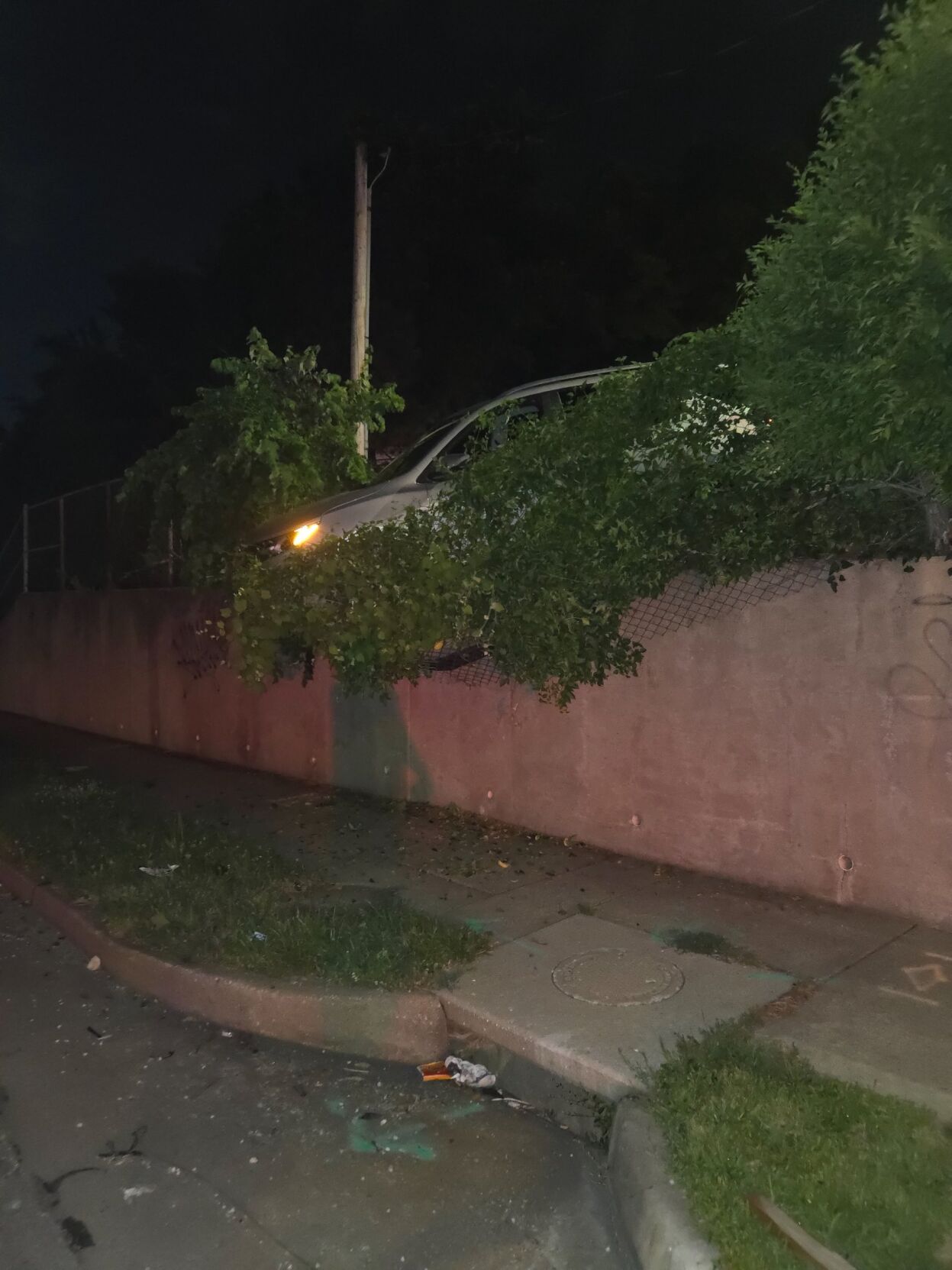 Pine Lawn Alderman Gerald Metts' car
