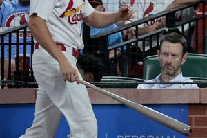 The St. Louis Cardinals and the Arizona Diamondbacks play at Busch Stadium for game two of four