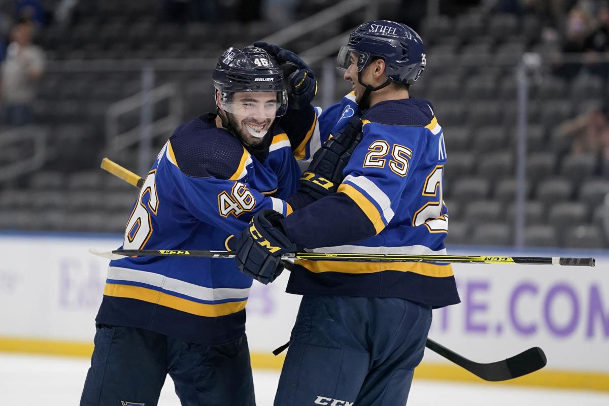 Golden Knights Blues Hockey
