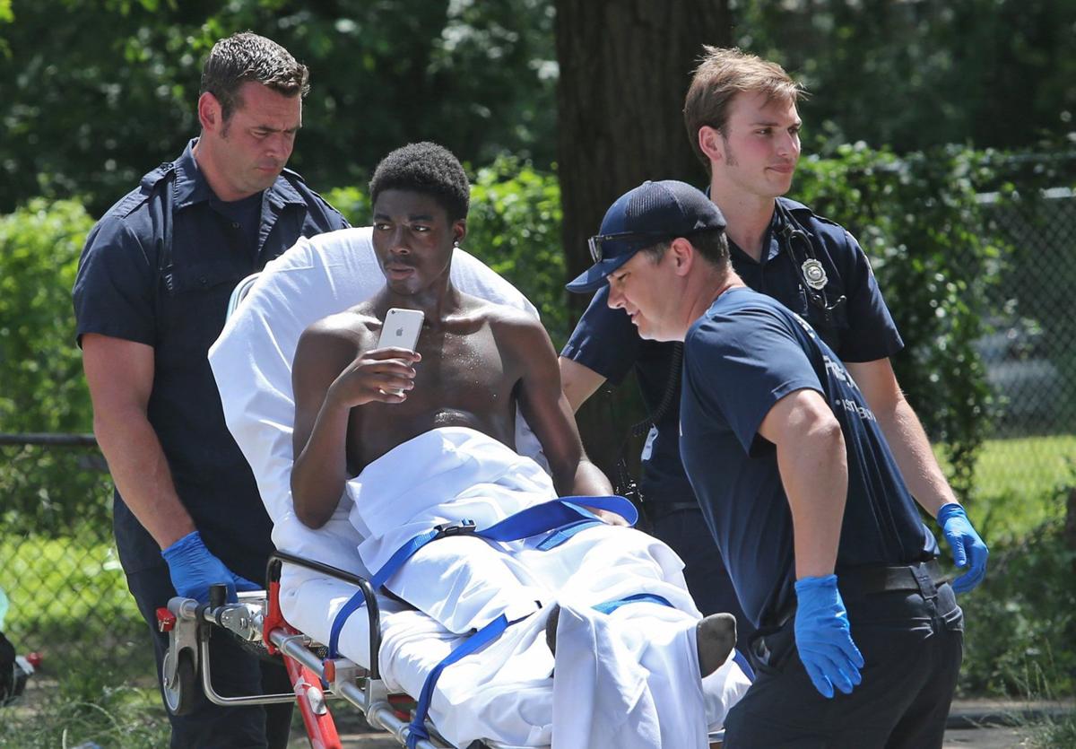 Two Men Shot on Park Lane