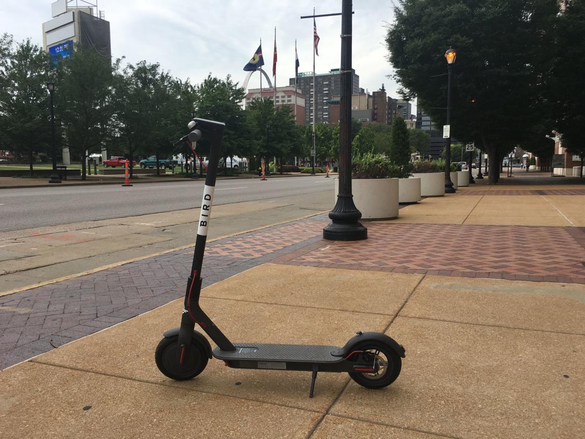 St. Louis bars electric scooters from sidewalks, requires helmets