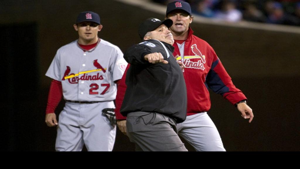 Umpires confound Cardinals St. Louis Cardinals