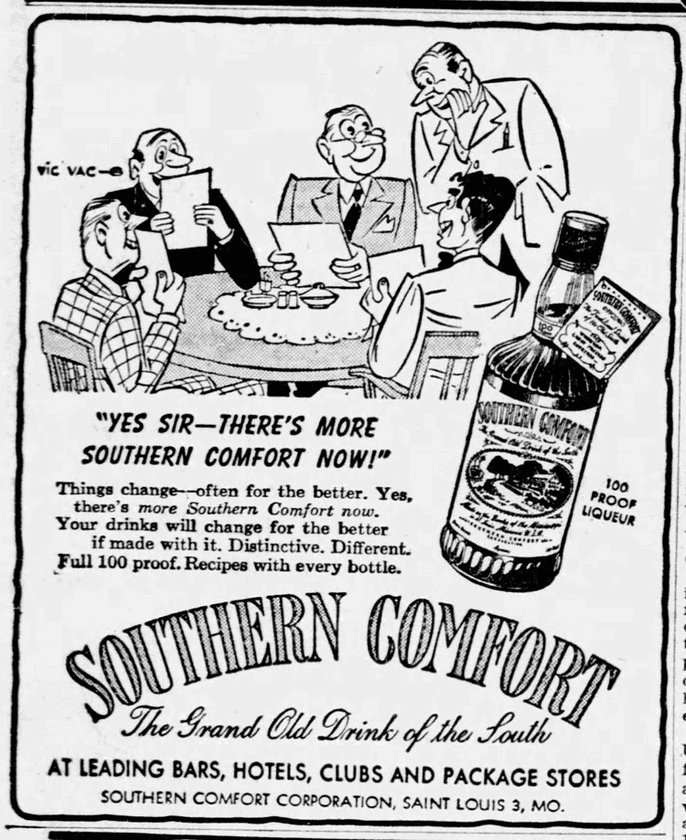 Southern Comfort Was Produced Here Until 1985 Correction Edited