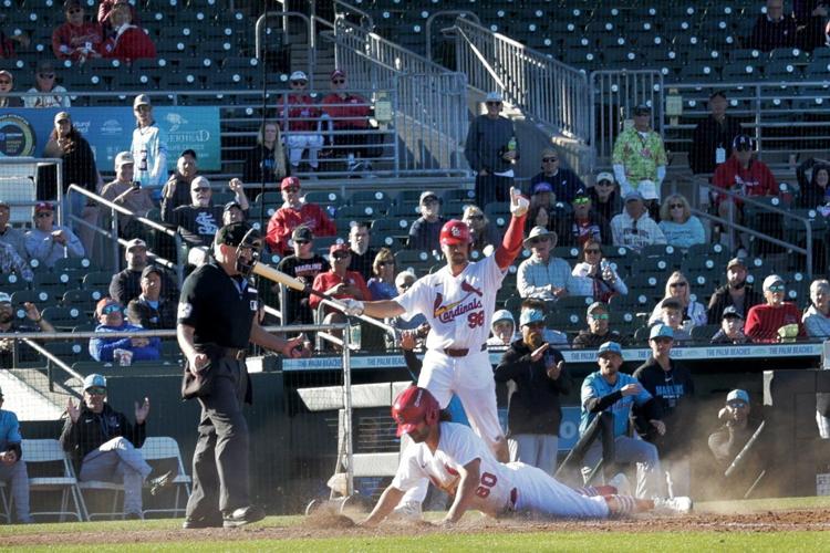 Cardinals Monday workout and game against the Miami Marlins