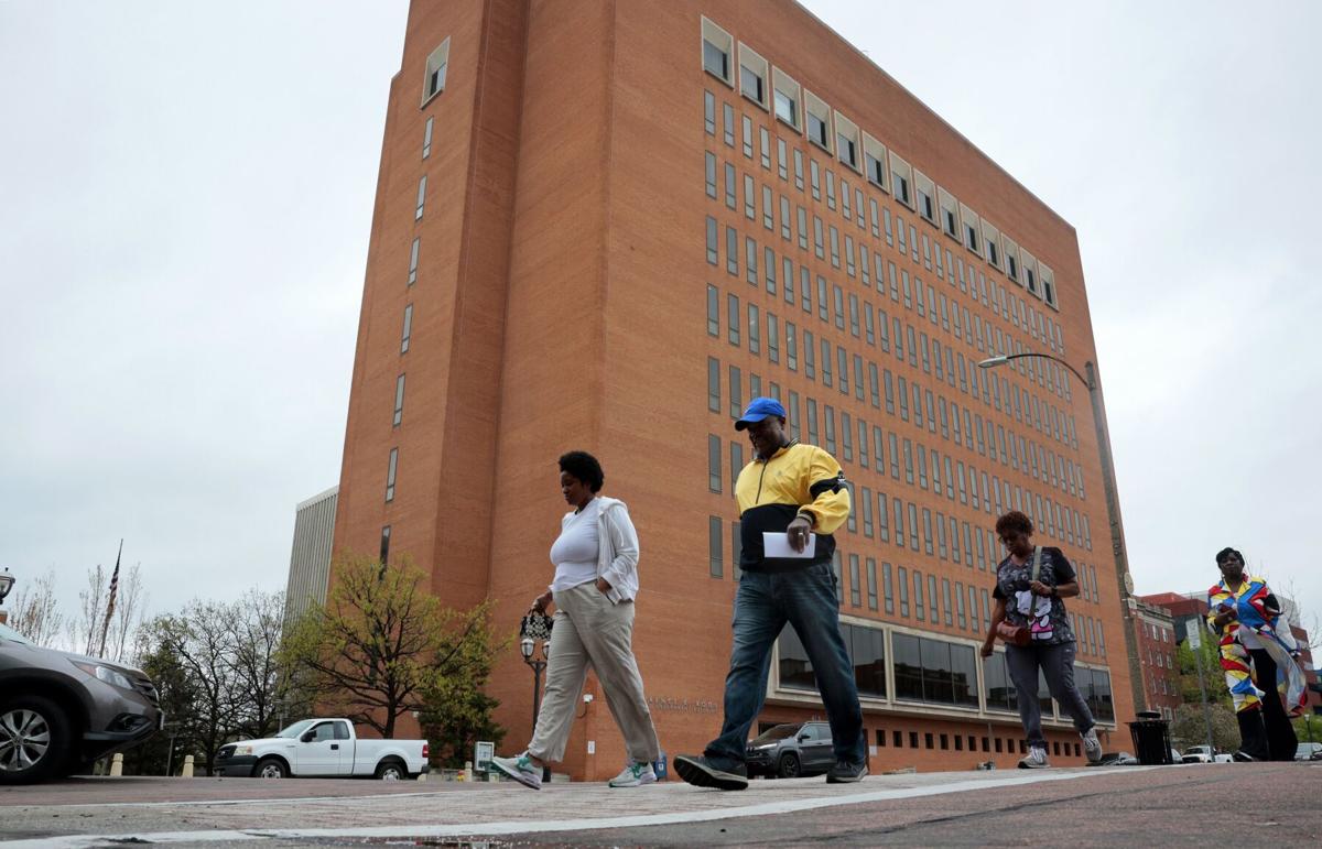 St. Louis County executive shows media issues with headquarters building
