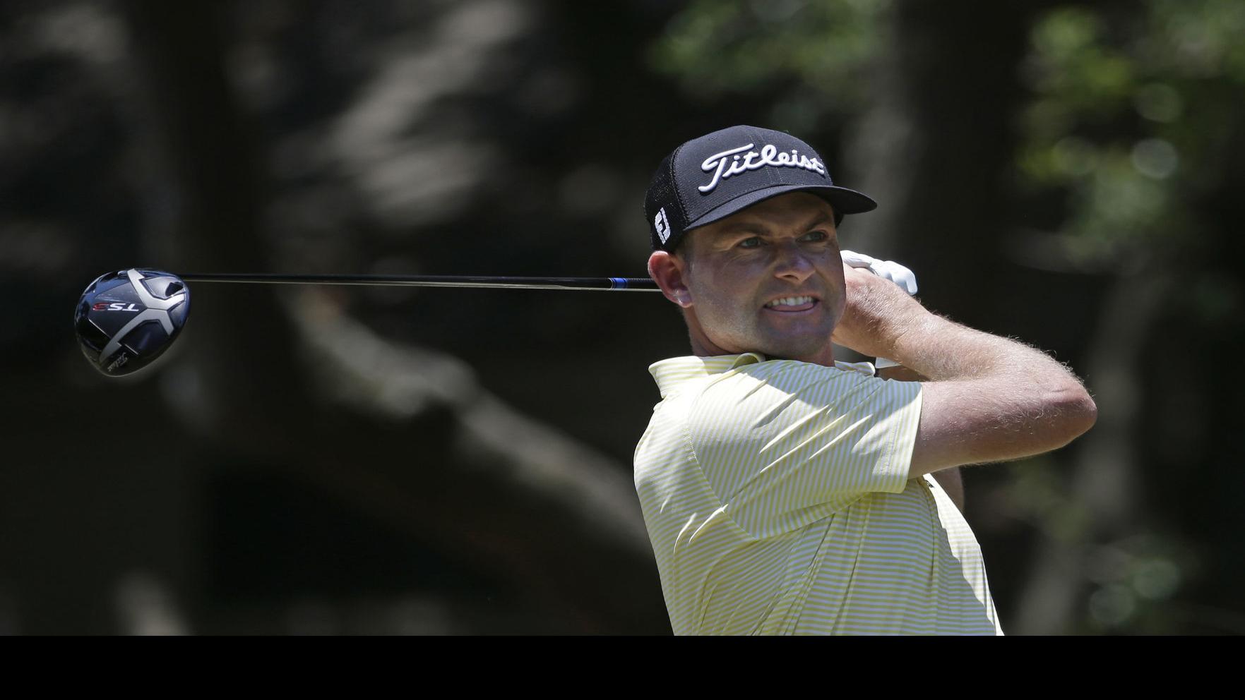 Pga Webb Simpson Celebrates Another Father S Day Win Golf Stltoday Com