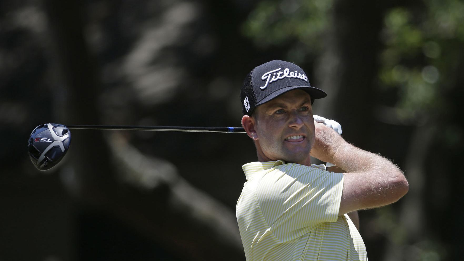 Pga Webb Simpson Celebrates Another Father S Day Win Golf Stltoday Com