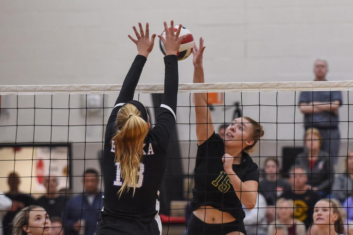 Determined Eureka falls in three sets to Helias, takes second in