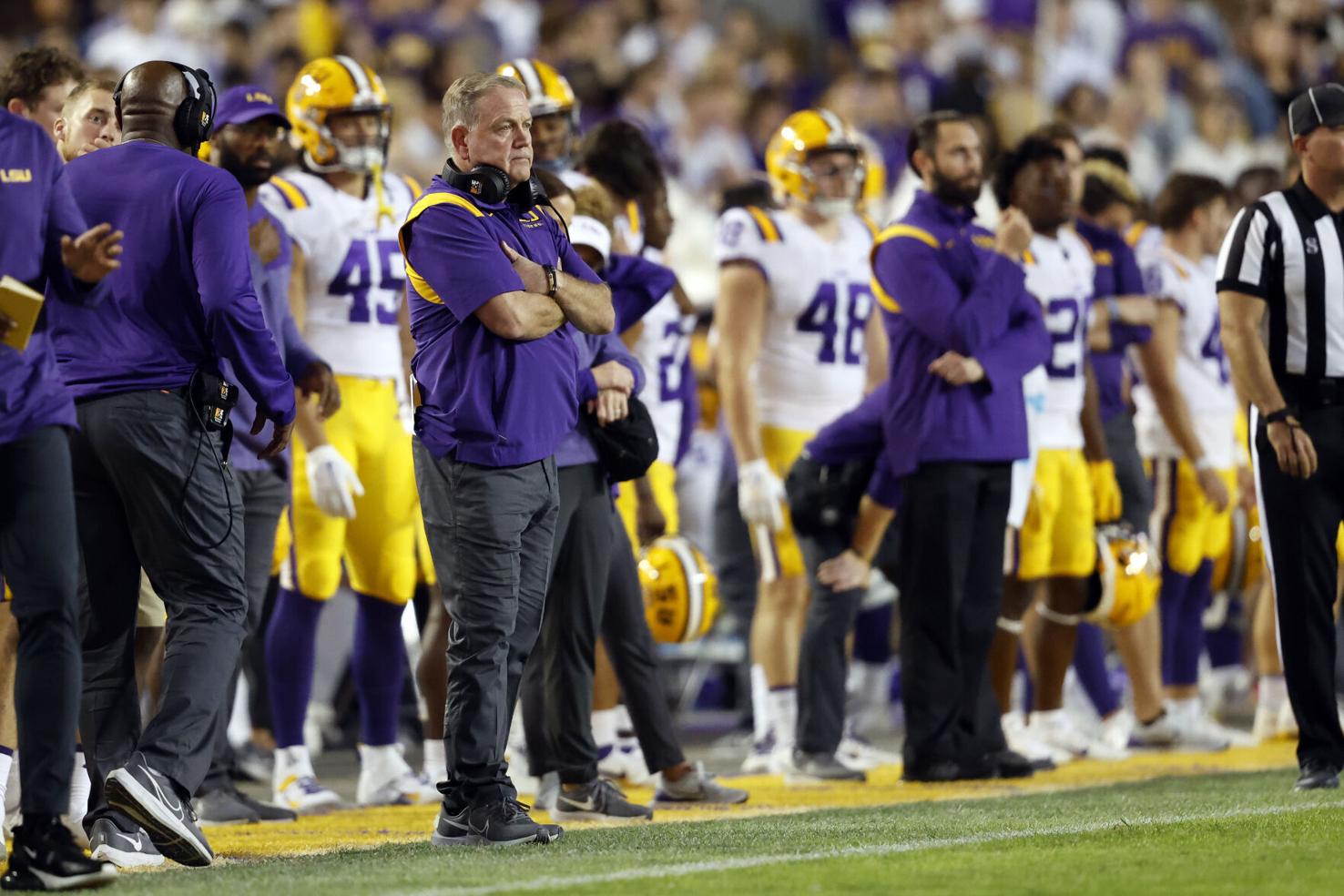 What time is the No. 7 LSU vs. Arkansas football game? TV channel, live stream info, too