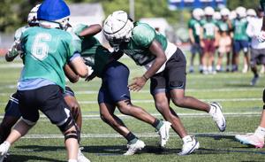 Marquette football practice