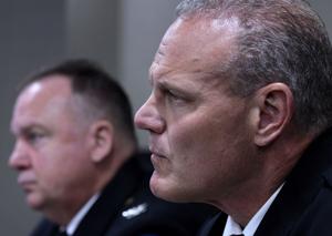 Budget allocation procedures in dispute at police board meeting