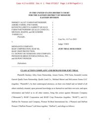 Class lawsuit takes aim at dicamba producers, accuses Monsanto reps of condoning illegal spraying