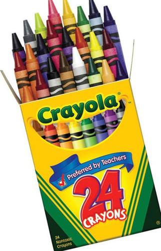 24-pack Crayola crayons