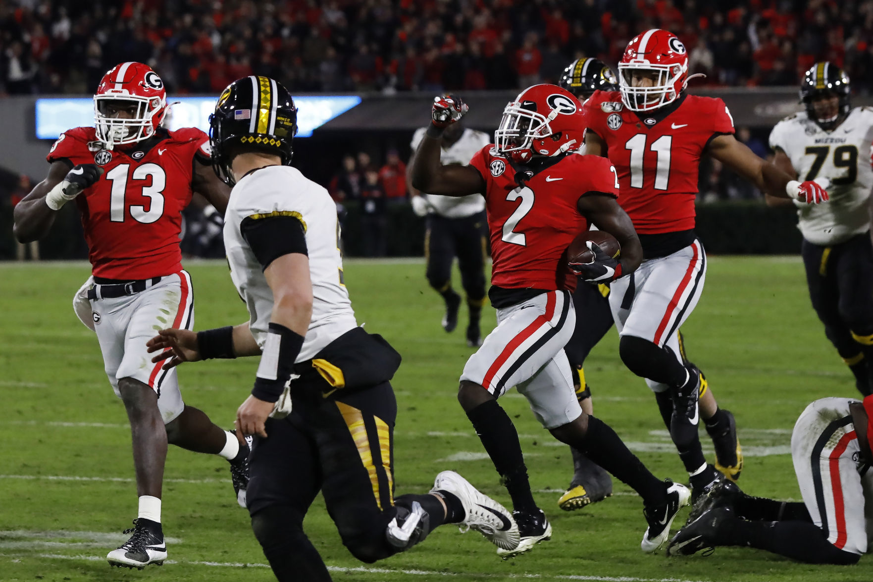 Mizzou Defense Digs In To Keep Loss At Georgia Respectable