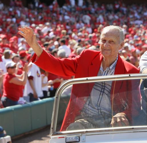 St. Louis Cardinals - Baseball fans mill around the Stan Musial