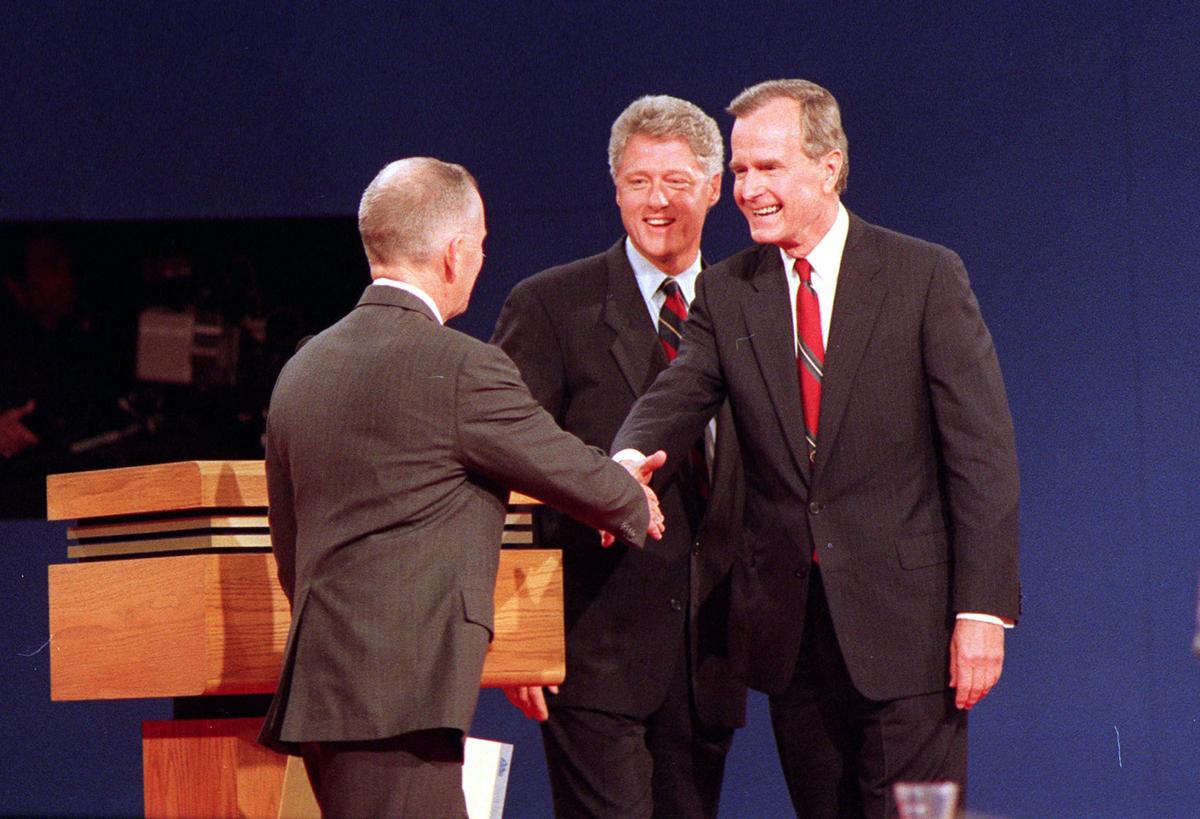President George H W Bush Gov Bill Clinton Ross Perot Online