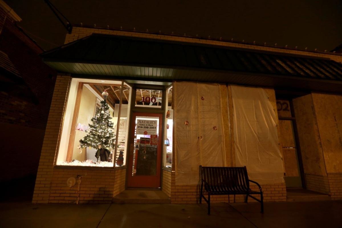 Ferguson cake shop busy catching up after damage