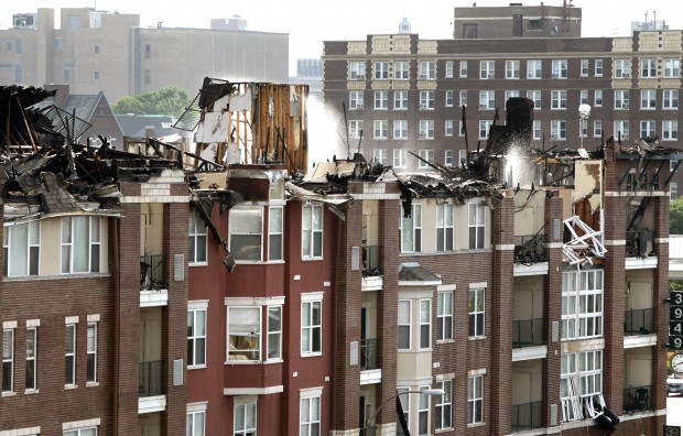 3949 Lindell Apartments will be razed after five-alarm fire