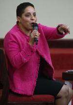 Circuit Attorney Kimberly M. Gardner speaks during criminal justice reform event in St. Louis