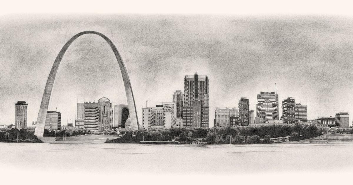 Made in St. Louis: Pencil illustration capture the heart of St. Louis - St. Louis Post-Dispatch