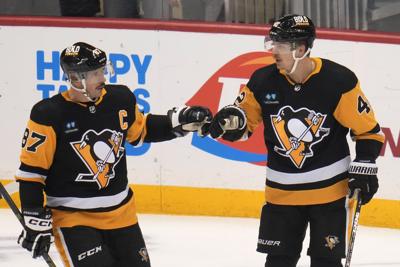 Blues Penguins Hockey