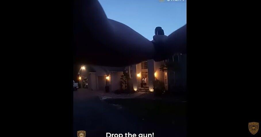 Video shows police shooting at Wildwood home