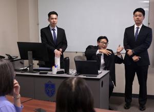 SLU grad students design software for small businesses on budget