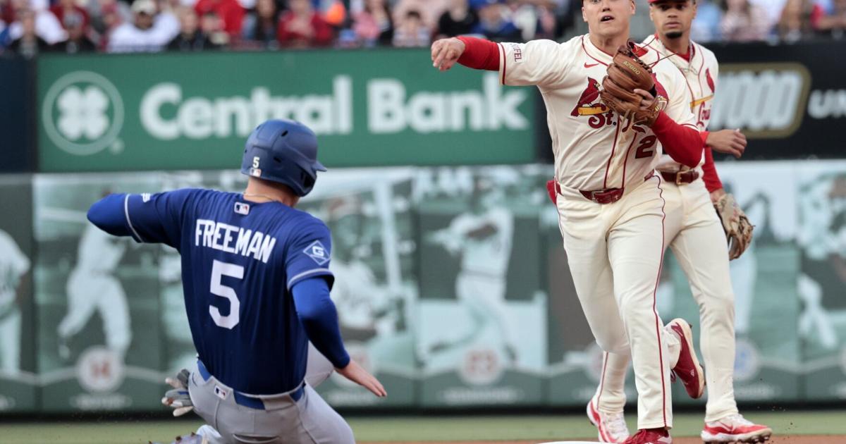 Middle Infield Cardinals middle infield duo flexes defensive muscle in win