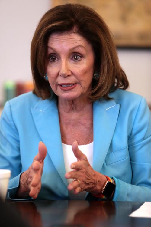 Pelosi speaks to Post-Dispatch editorial board