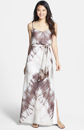 vince camuto tie dye maxi dress