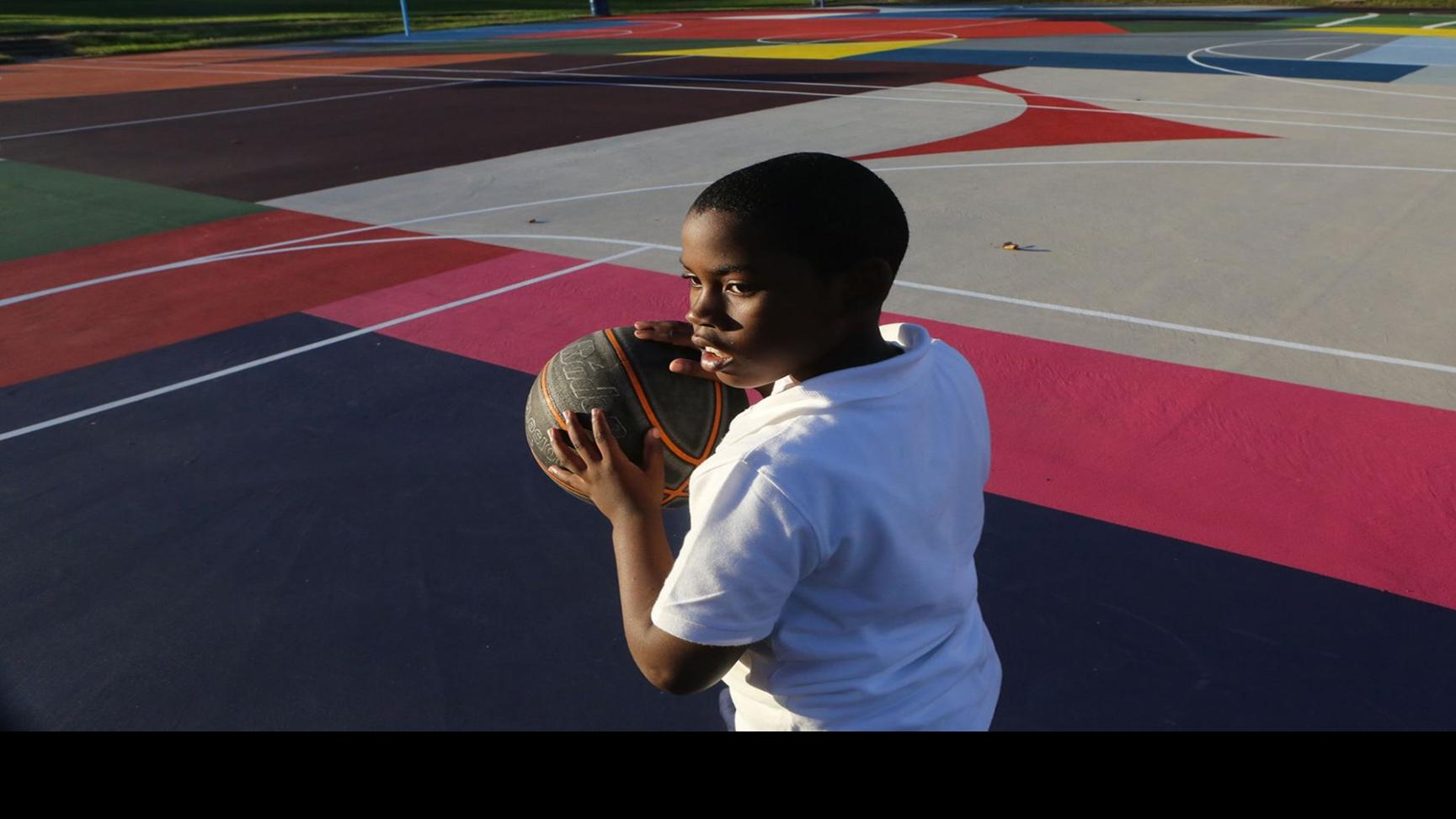 20 000 Square Feet Of Hope Basketball Court In Kinloch Becomes