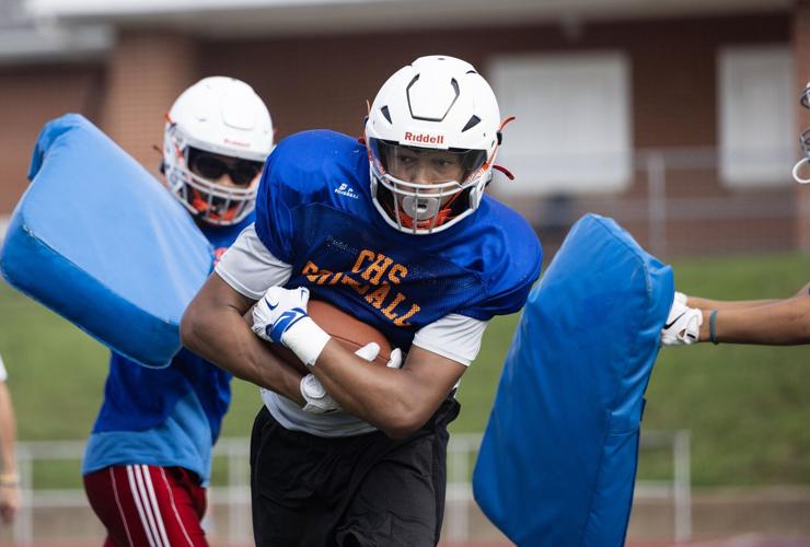 Brentwood/Clayton football practice