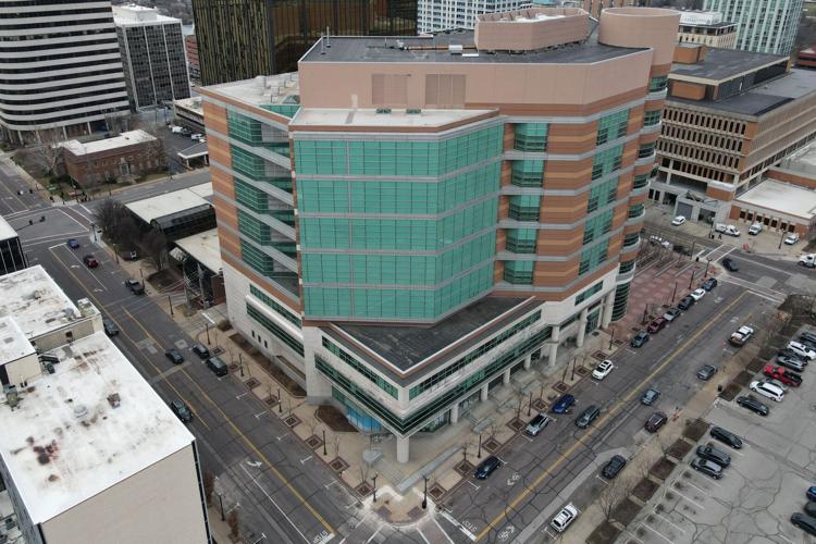 A view of �����Ӱ�ԭ�� County Jail in Clayton