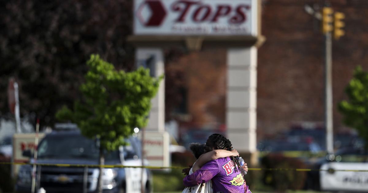Bells toll for Buffalo supermarket mass shooting victims 1 year after