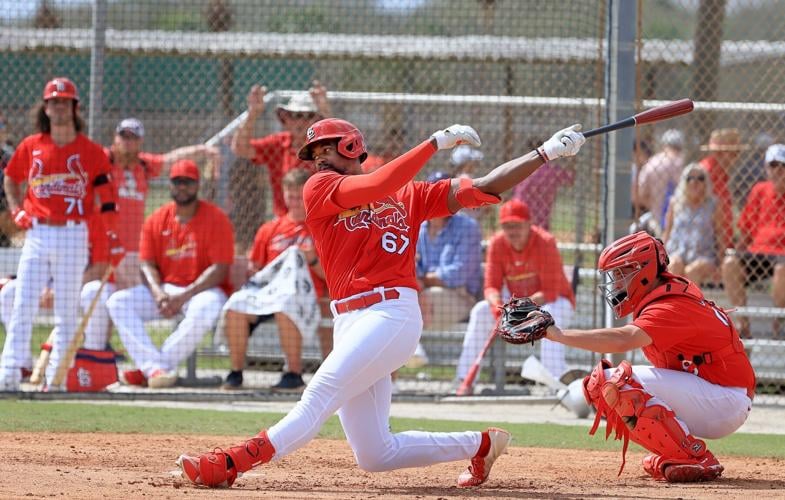 Cardinals top prospect Jordan Walker exits Spring Training game