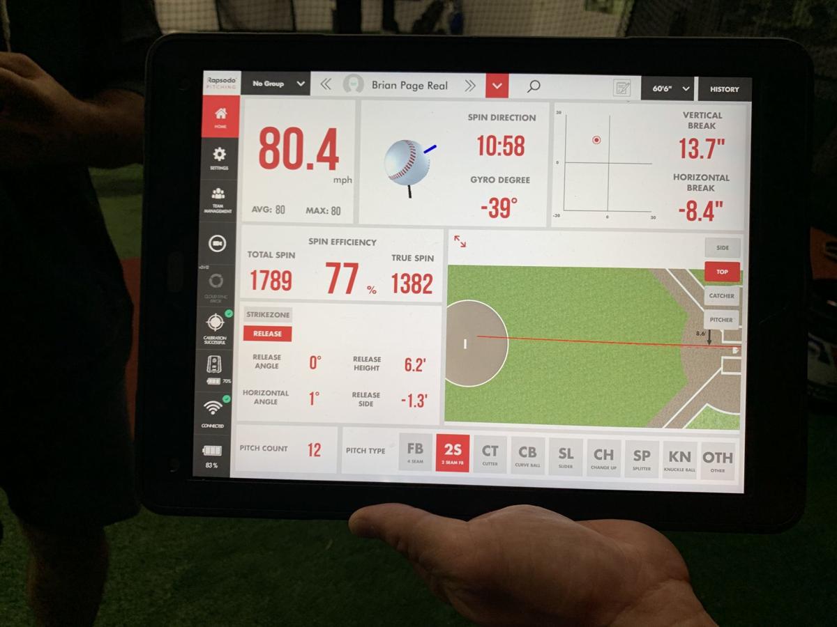 Computer program that shows pitch velocity, axis of spin and more