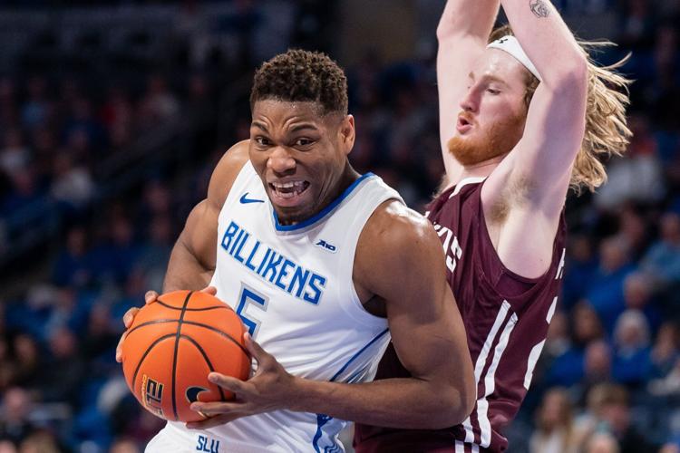 Basketball gives SLU's Francis Okoro an escape as his mother battles cancer  in Nigeria